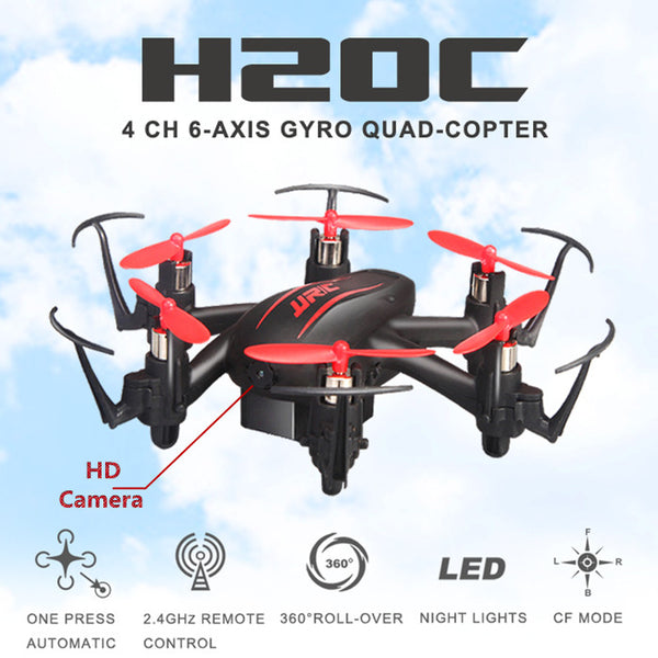 6 Axis Mini Drone With Camera Hd Jjrc H20c Rc Dron Micro Quadcopters Professional Rc Helicopter Remote Control Toys Nano Copters