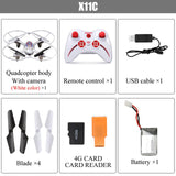 Syma X11C 4CH 2.4GHz Mini RC Helicopter Drone with 2.0MP HD Camera Pocket Quadcopter  Aircraft X11 without Camera